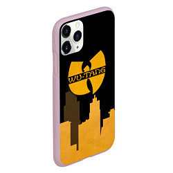 Чехол iPhone 11 Pro матовый WU-TANG CLAN CITY, цвет: 3D-розовый — фото 2