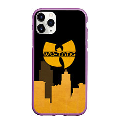 Чехол iPhone 11 Pro матовый WU-TANG CLAN CITY, цвет: 3D-фиолетовый