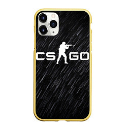 Чехол iPhone 11 Pro матовый Counter Strike,, цвет: 3D-желтый