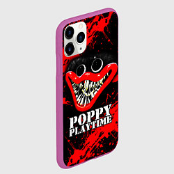 Чехол iPhone 11 Pro матовый ХАГГИ ВАГГИ, цвет: 3D-фиолетовый — фото 2