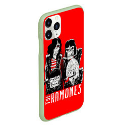 Чехол iPhone 11 Pro матовый Deadmones, цвет: 3D-салатовый — фото 2
