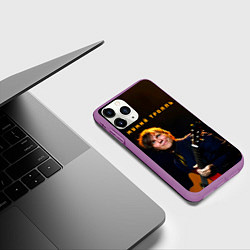 Чехол iPhone 11 Pro матовый Мумий Тролль Илья Лагутенко, цвет: 3D-фиолетовый — фото 2