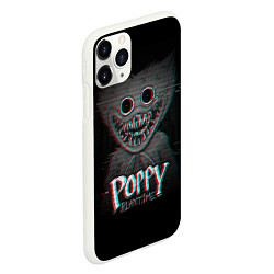 Чехол iPhone 11 Pro матовый Poppy Playtime: Glitch, цвет: 3D-белый — фото 2