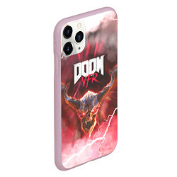 Чехол iPhone 11 Pro матовый DOOM VFR VR FAN GAME, цвет: 3D-розовый — фото 2