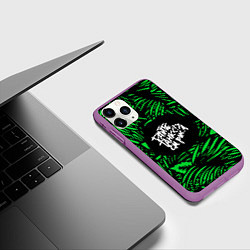 Чехол iPhone 11 Pro матовый Дайте танк См рис 1, цвет: 3D-фиолетовый — фото 2