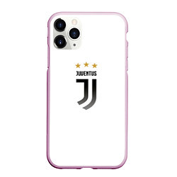 Чехол iPhone 11 Pro матовый Forza Forza Juve, цвет: 3D-розовый