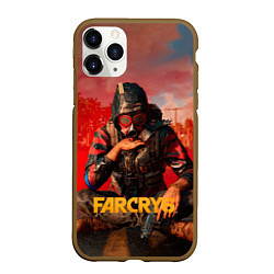 Чехол iPhone 11 Pro матовый Far Cry 6 - Повстанец, цвет: 3D-коричневый