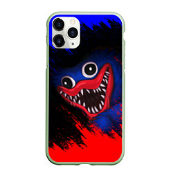 Чехол iPhone 11 Pro матовый Huggy Wuggy: Red Rage, цвет: 3D-салатовый