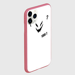 Чехол iPhone 11 Pro матовый Zxc 1000-7, цвет: 3D-малиновый — фото 2