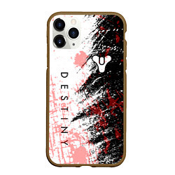 Чехол iPhone 11 Pro матовый Destiny Кровавые пятна, цвет: 3D-коричневый