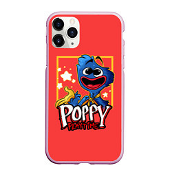 Чехол iPhone 11 Pro матовый POPPY PLAYTIME: STARS, цвет: 3D-розовый