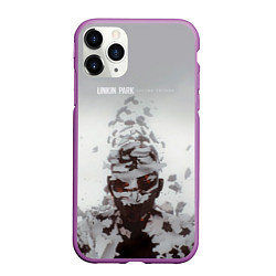 Чехол iPhone 11 Pro матовый Living Things - Linkin Park, цвет: 3D-фиолетовый