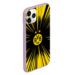 Чехол iPhone 11 Pro матовый Borussia Dortmund Crush Theme, цвет: 3D-сиреневый — фото 2