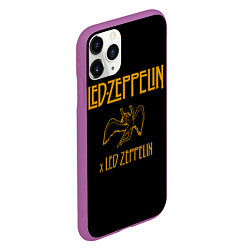 Чехол iPhone 11 Pro матовый Led Zeppelin x Led Zeppelin, цвет: 3D-фиолетовый — фото 2