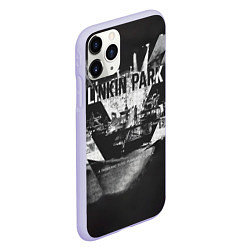 Чехол iPhone 11 Pro матовый A Thousand Suns: Puerta De Alcala - Linkin Park, цвет: 3D-светло-сиреневый — фото 2