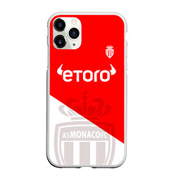 Чехол iPhone 11 Pro матовый AC Monaco Golovin Fan Theme, цвет: 3D-белый