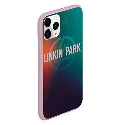 Чехол iPhone 11 Pro матовый Studio Collection - Linkin Park, цвет: 3D-розовый — фото 2