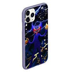 Чехол iPhone 11 Pro матовый Poppy Playtime Monster, цвет: 3D-серый — фото 2