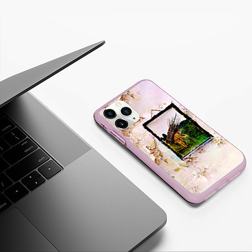 Чехол iPhone 11 Pro матовый Led Zeppelin IV - четвёртый студийный альбом / 3D-Розовый – фото 3