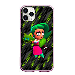 Чехол iPhone 11 Pro матовый Lola brawlstars game, цвет: 3D-розовый