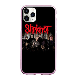 Чехол iPhone 11 Pro матовый Slipknot 5: The Gray Chapter, цвет: 3D-розовый