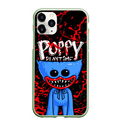 Чехол iPhone 11 Pro матовый POPPY PLAYTIME ПОППИ ПЛЕЙТАЙМ ХАГГИ ВАГГИ BLOOD