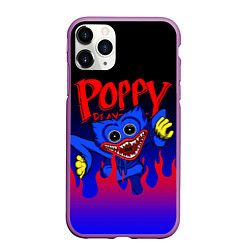 Чехол iPhone 11 Pro матовый POPPY PLAYTIME ПОППИ ПЛЕЙТАЙМ ХАГГИ ВАГГИ FIRE