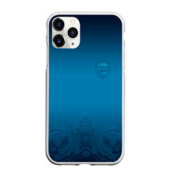 Чехол iPhone 11 Pro матовый 1980 SPB Fans, цвет: 3D-белый