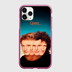 Чехол iPhone 11 Pro матовый Queen - The Miracle, цвет: 3D-малиновый