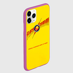 Чехол iPhone 11 Pro матовый Flash Gordon - Queen, цвет: 3D-фиолетовый — фото 2