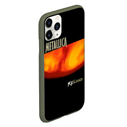 Чехол iPhone 11 Pro матовый Metallica ReLoad, цвет: 3D-темно-зеленый — фото 2