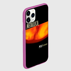 Чехол iPhone 11 Pro матовый Metallica ReLoad, цвет: 3D-фиолетовый — фото 2