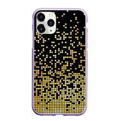 Чехол iPhone 11 Pro матовый Fashion Pattern 2028, цвет: 3D-светло-сиреневый