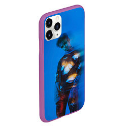 Чехол iPhone 11 Pro матовый Модный GONE Fludd, цвет: 3D-фиолетовый — фото 2