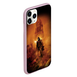 Чехол iPhone 11 Pro матовый DEAD SPACE, ОБЕЛИСК, цвет: 3D-розовый — фото 2