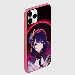 Чехол iPhone 11 Pro матовый СЁГУН РАЙДЕН БААЛ, цвет: 3D-малиновый — фото 2