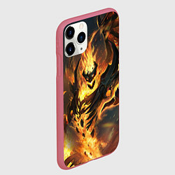 Чехол iPhone 11 Pro матовый DOTA 2 SHADOW FIEND ТЕНЬ, цвет: 3D-малиновый — фото 2