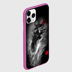 Чехол iPhone 11 Pro матовый DOTA 2 ДОТА 2 ТЕНЬ, цвет: 3D-фиолетовый — фото 2