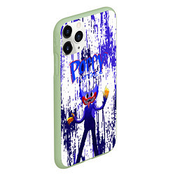 Чехол iPhone 11 Pro матовый Хагги Вагги - Poppy Playtime, цвет: 3D-салатовый — фото 2