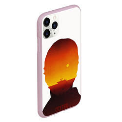 Чехол iPhone 11 Pro матовый Декстер Dexter море, цвет: 3D-розовый — фото 2