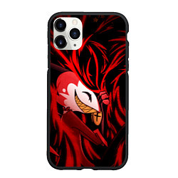 Чехол iPhone 11 Pro матовый АДСКИЙ БОСС Helluva Boss, цвет: 3D-черный