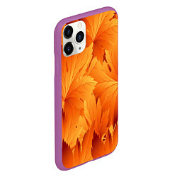 Чехол iPhone 11 Pro матовый Кленовая сладость, цвет: 3D-фиолетовый — фото 2