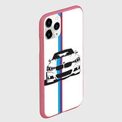 Чехол iPhone 11 Pro матовый BMW WILD BEAST, цвет: 3D-малиновый — фото 2