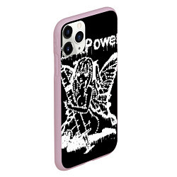 Чехол iPhone 11 Pro матовый Drain Power, цвет: 3D-розовый — фото 2