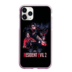 Чехол iPhone 11 Pro матовый RE 2 Remaster, цвет: 3D-розовый