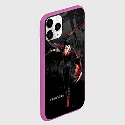 Чехол iPhone 11 Pro матовый Луи Амамия Code Vein, цвет: 3D-фиолетовый — фото 2