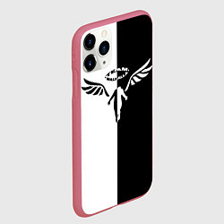 Чехол iPhone 11 Pro матовый WALHALLA TEAM BLACK WHITE STYLE TOKYO REVENGERS, цвет: 3D-малиновый — фото 2
