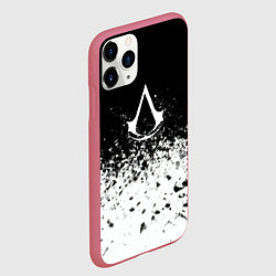 Чехол iPhone 11 Pro матовый Assassins creed ассасины, цвет: 3D-малиновый — фото 2