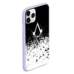 Чехол iPhone 11 Pro матовый Assassins creed ассасины, цвет: 3D-светло-сиреневый — фото 2