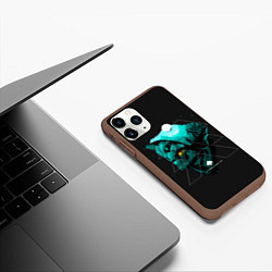 Чехол iPhone 11 Pro матовый Cayde-6 art, цвет: 3D-коричневый — фото 2